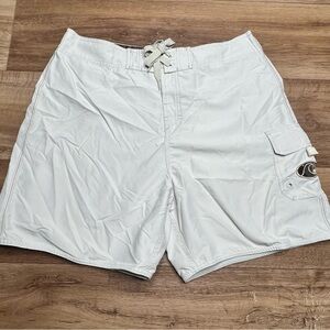 Quiksilver Edition Vintage 90s Y2K Baggy Cargo Board Shorts Men’s 34 Surfer